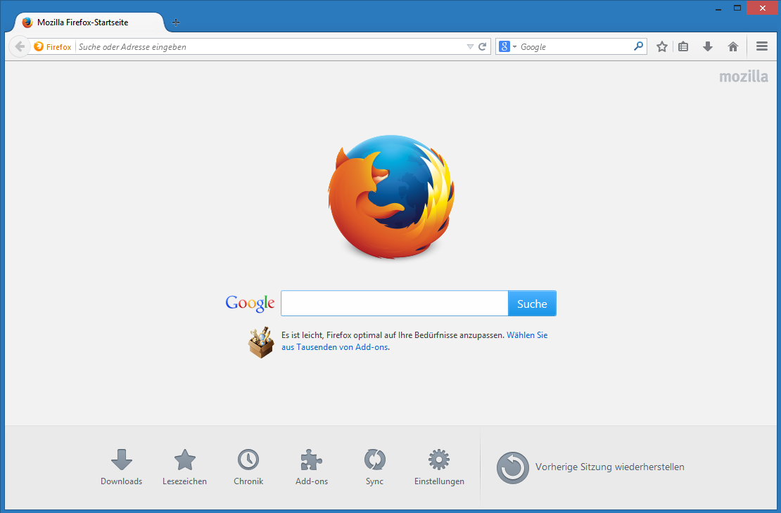 Mozilla browser for windows 10