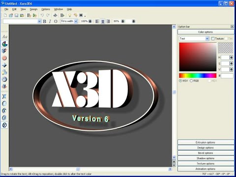 Xara 3d software, free download